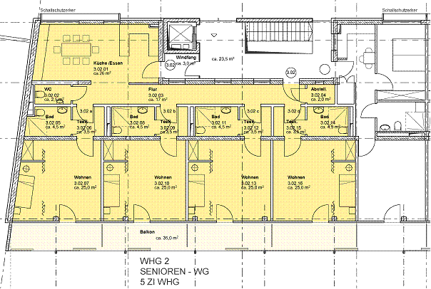 Wohnungsgrundriss